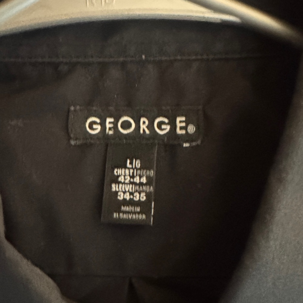 George Black Men's Button-Up Shirt